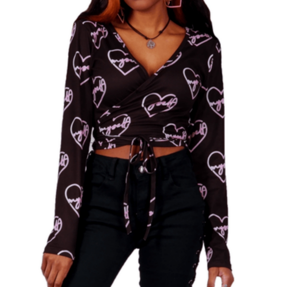 Too Fast I Heart Myself Top